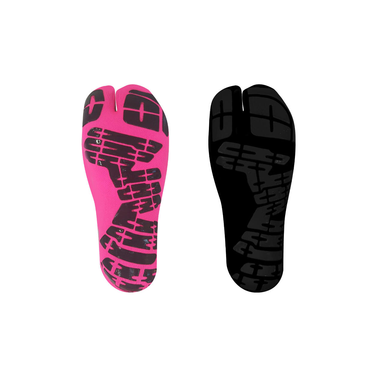 Pack de 2 meias Pilates 1Finger, uma de cada cor, a um preço com desconto. 2/4