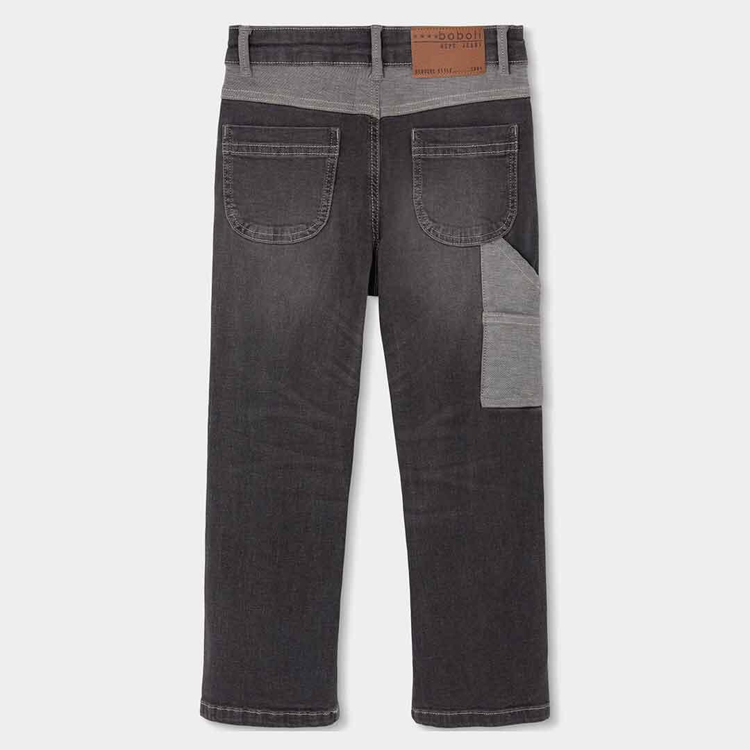 Pantalones de verano de senderismo kids niño boboli gris 2/4