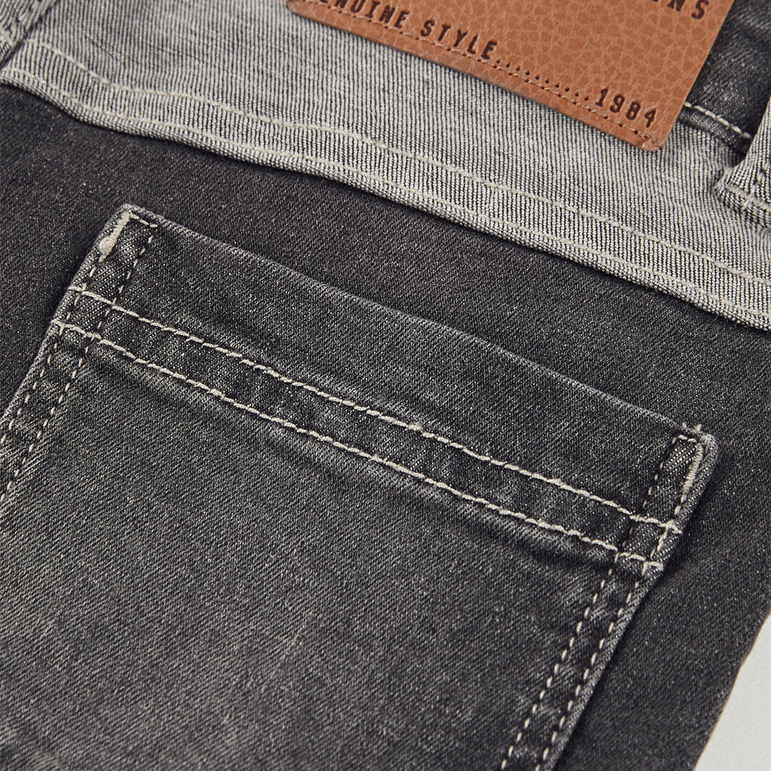 Pantalones de verano de senderismo kids niño boboli gris 4/4