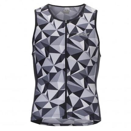 Débardeur triathlon Zoot Performance FZ Homme Camouflage Noir M