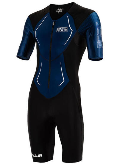 Combinaison triathlon HUUB Dave Scott Long Course homme - Noir/Marine - Taille S
