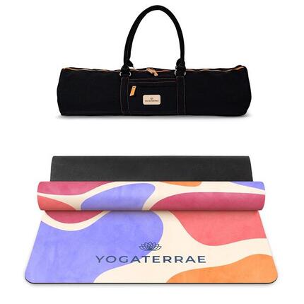 MIAMI 3,5 mm MICROFIBER ANTISLIP YOGAMAT MET TAS