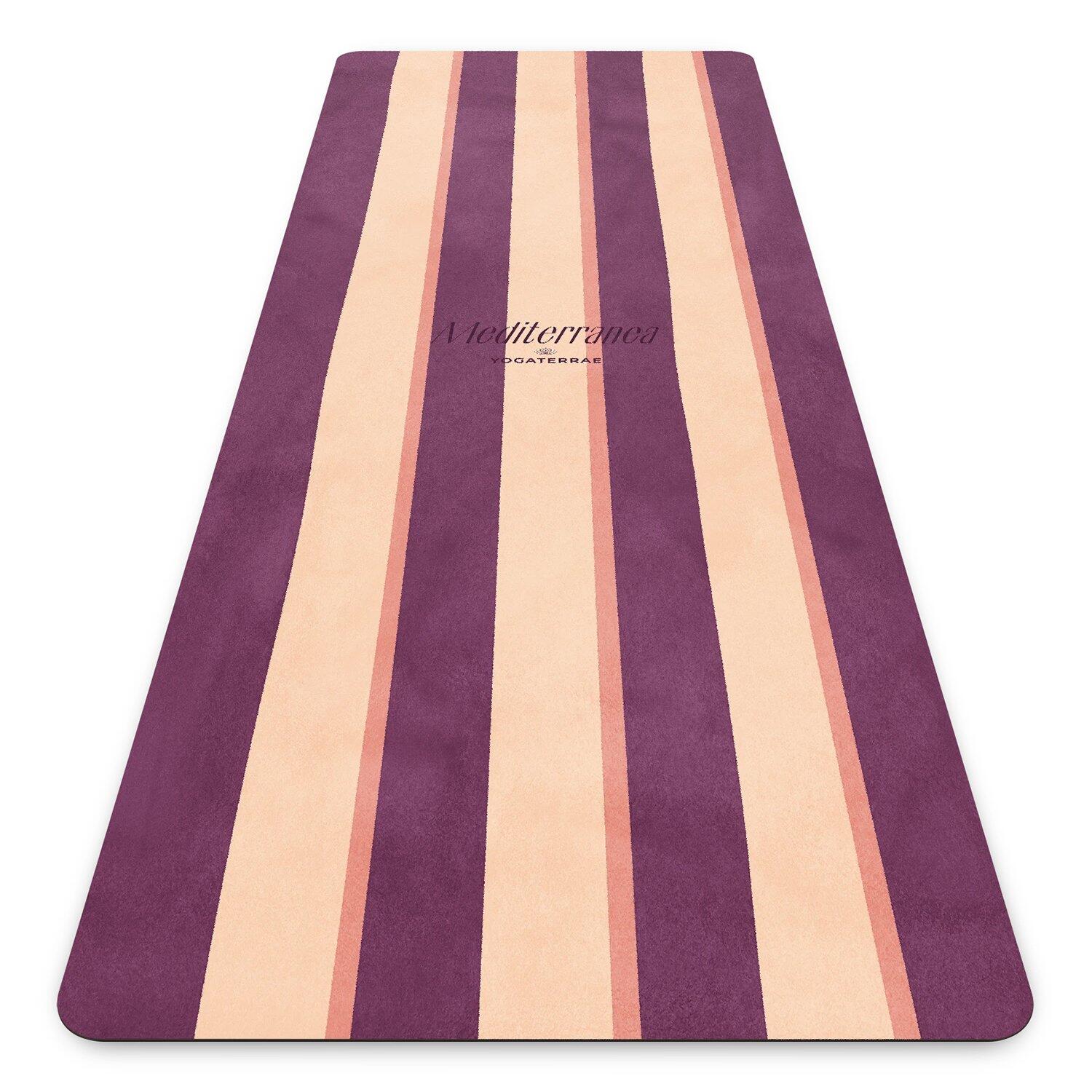 TAPIS DE YOGA ANTIDÉRAPANT MICROFIBRE 3,5 mm VALENSOLE AVEC SAC 2/6