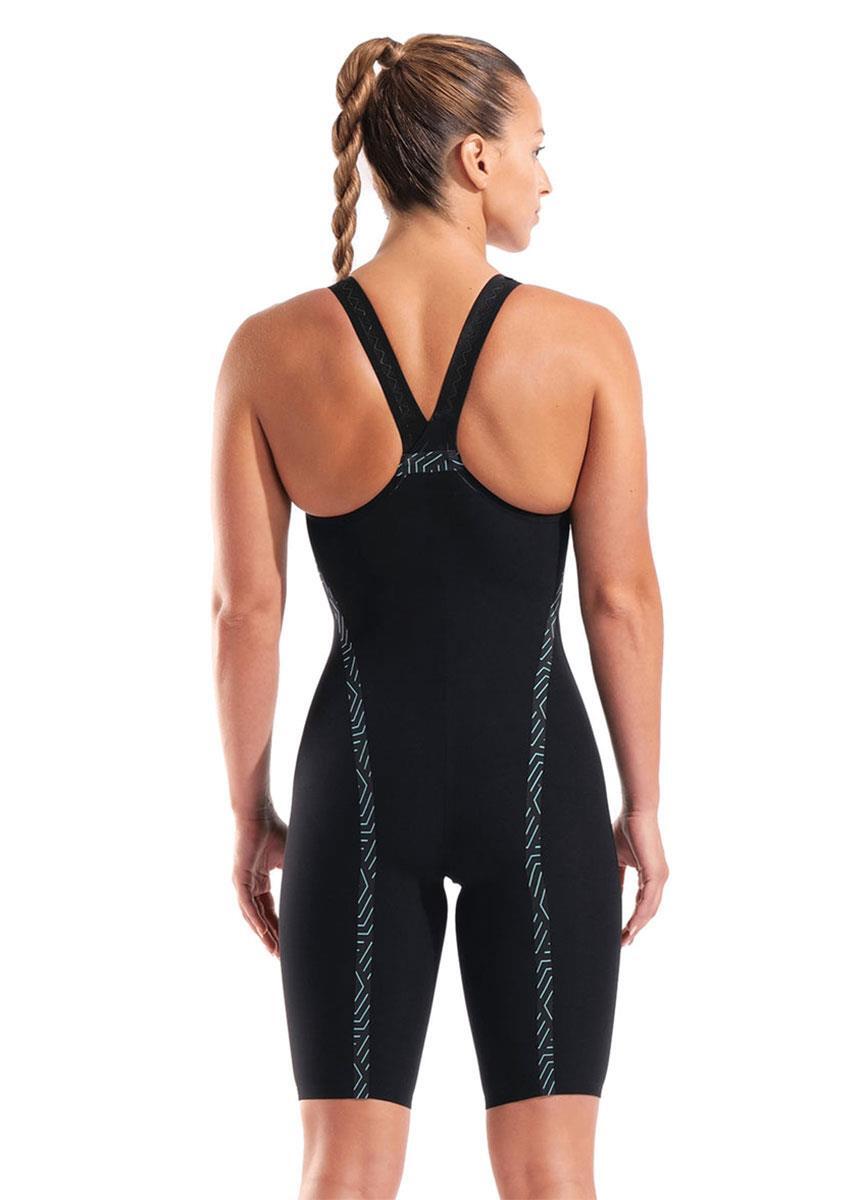 Combinaison Arena Powerskin Veloce Closedback - Noir/Turquoise Taille UK 22 3/5