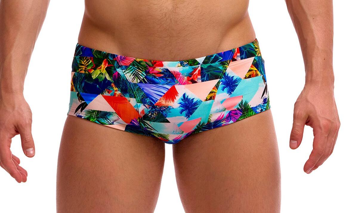 Kąpielówki Funky Trunks Palm Prism - trunki męskie