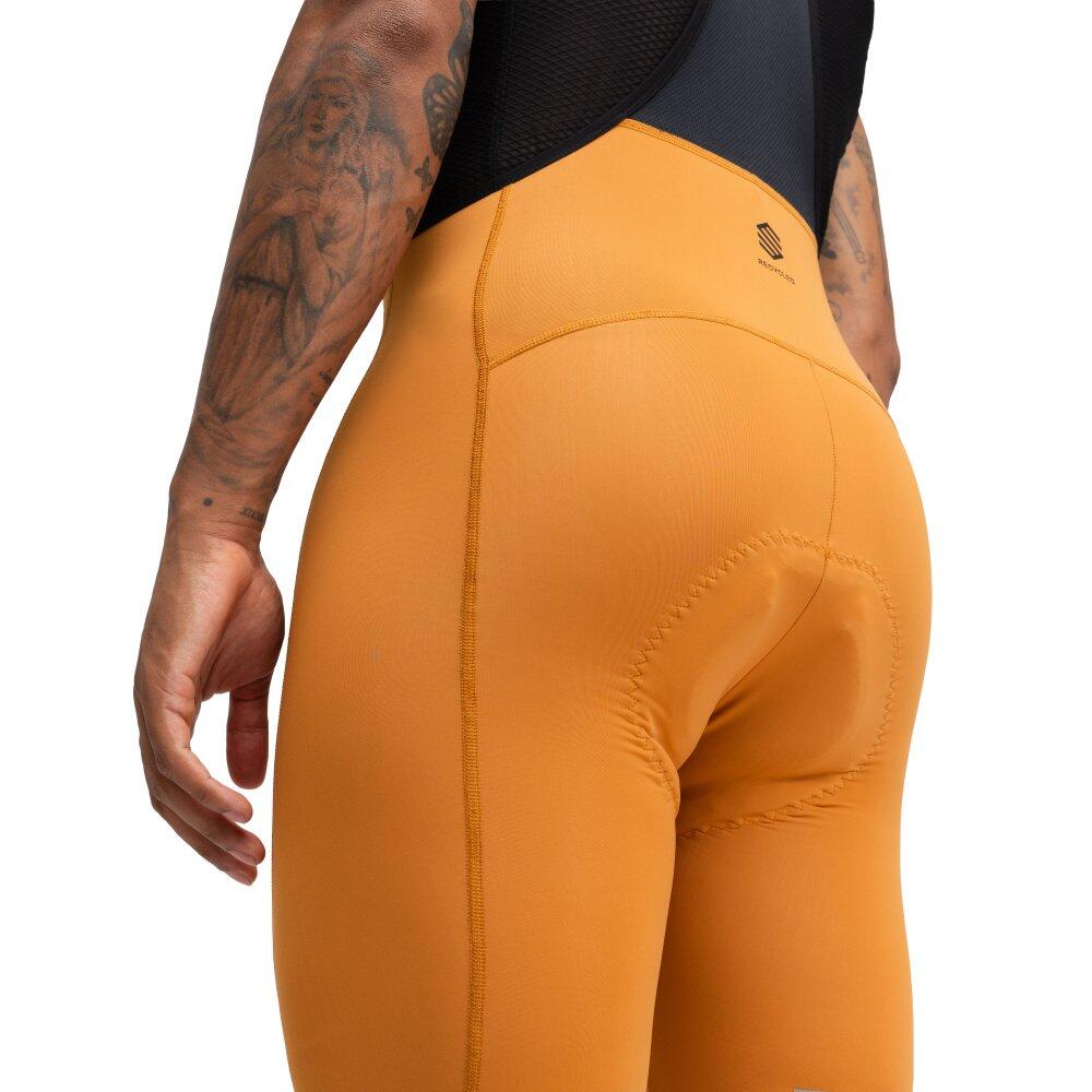 Salopette da ciclismo in tessuti riciclati da uomo BX Terres Marrone 4/7