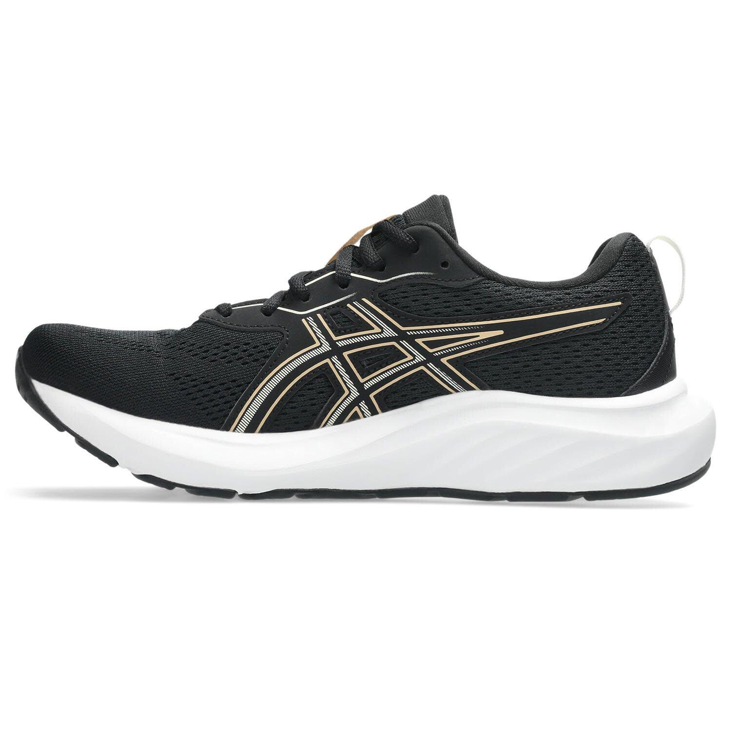 Schoenen - hardlopen - gedempt - gel-contend 9 - zwart/apricot crush 3/6