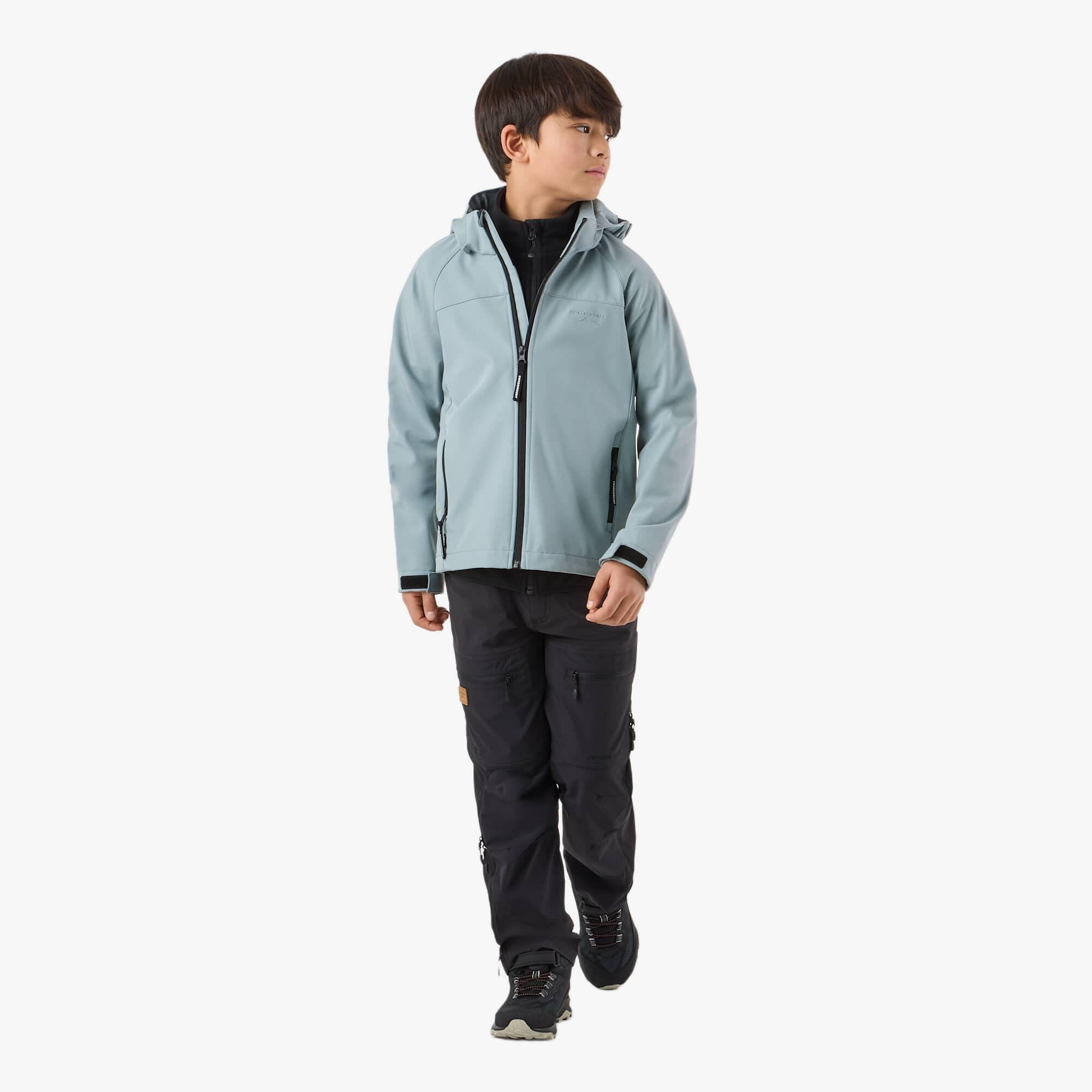Giacca softshell da escursionismo da bambino Tromsö Softshell Jacket 3/8