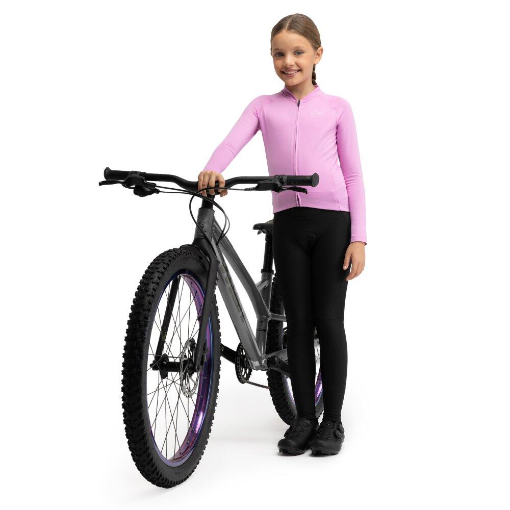 Cuissard long vélo thermique avec peau fille Cyclisme Enfants K-Core-G BackFlip 4/7