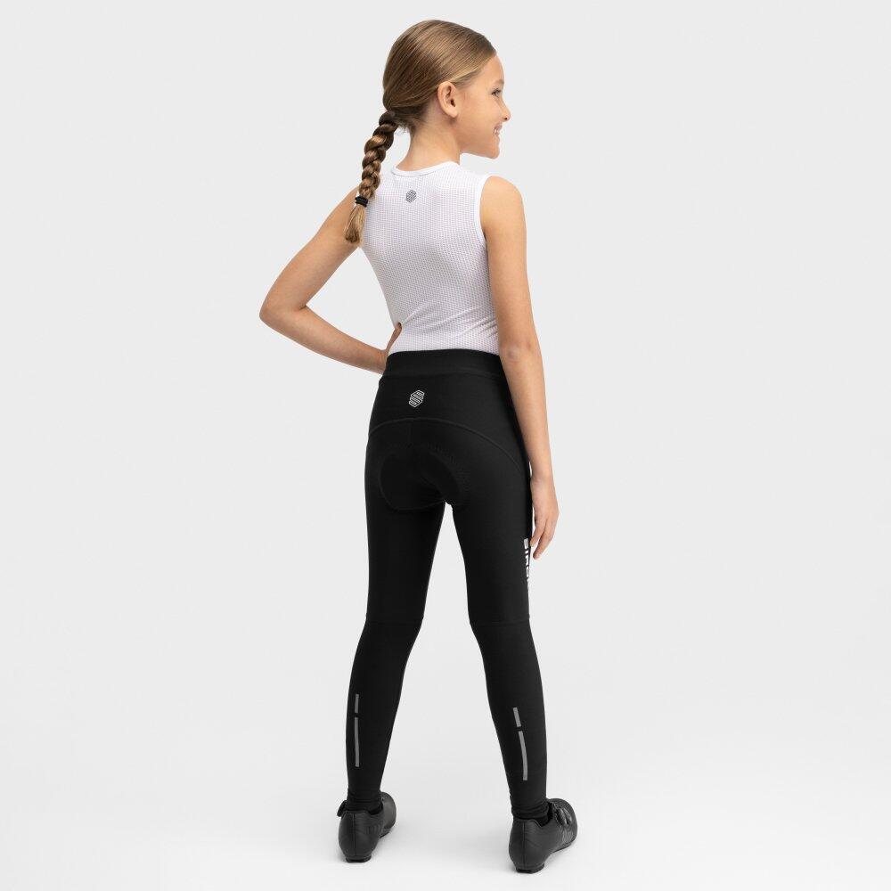 Cuissard long vélo thermique avec peau fille Cyclisme Enfants K-Core-G BackFlip 6/7