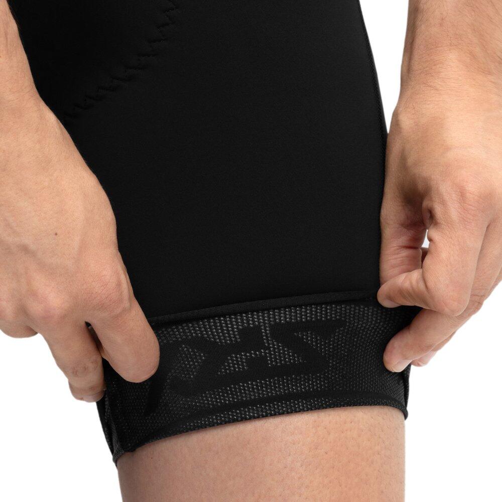 Culote corto biodegradable ciclismo hombre SRX Blend Negro 6/6