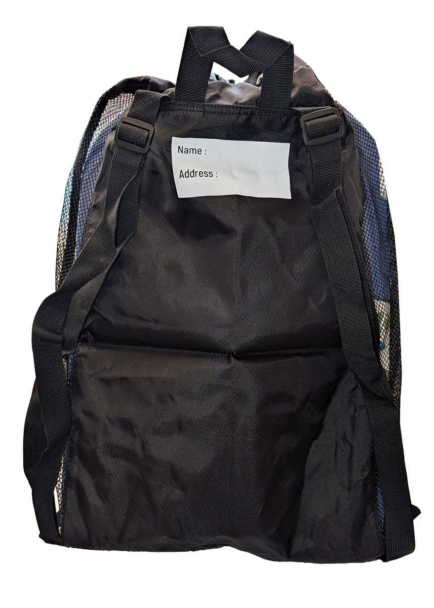 Bolsa para piscina FunAqua - Negra 70x50 cm 3/4