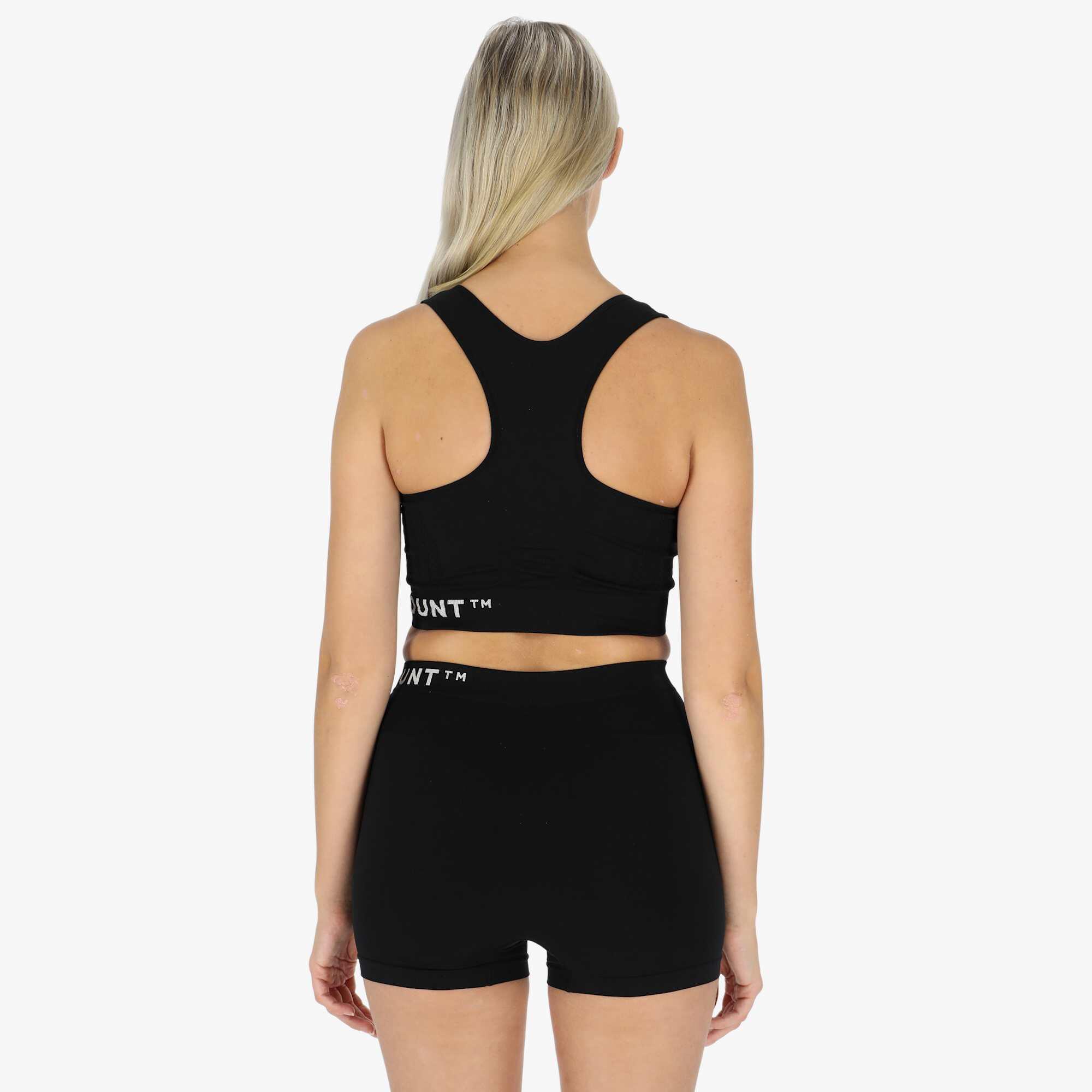 Sujetador deportivo training mujer de secado rápido Padded Seamless Top 2/6