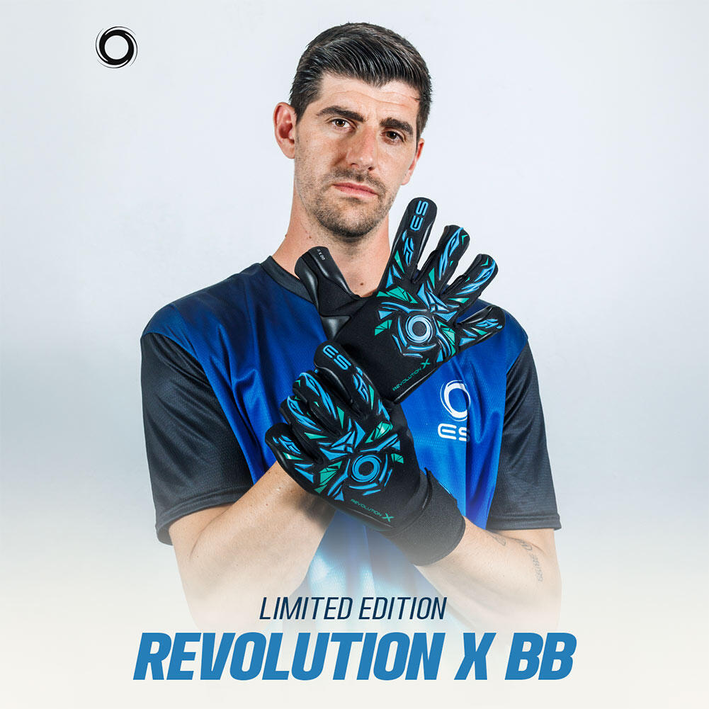 Elite Sport Neo Revolution X Gants de Gardien - Noir / Bleu 3/5
