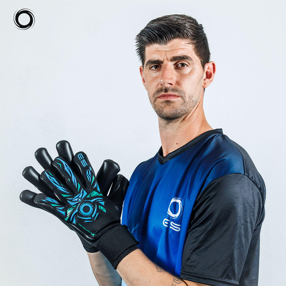 Elite Sport Neo Revolution X Gants de Gardien - Noir / Bleu 4/5