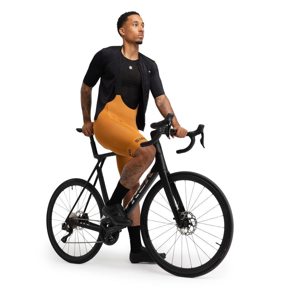Salopette da ciclismo in tessuti riciclati da uomo BX Terres Marrone 3/7