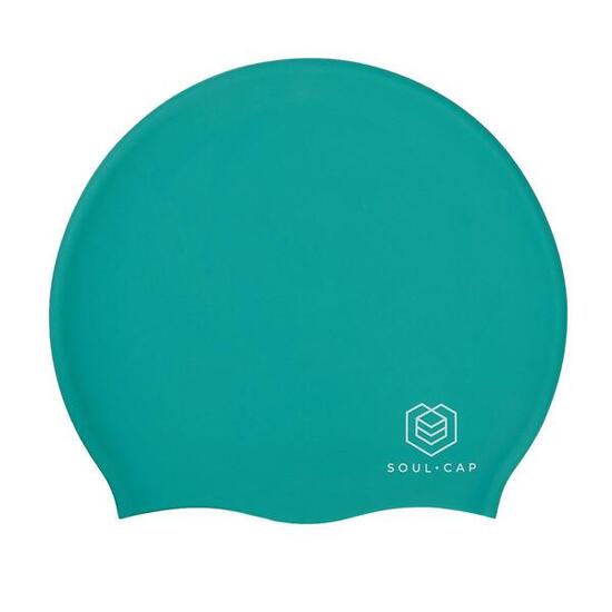 Soul Cap Voluminous Badekappe für Erwachsene - Burgund - Einheitsgröße