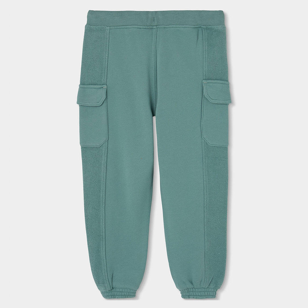 Pantalones de verano de senderismo kids niño boboli verde 2/4