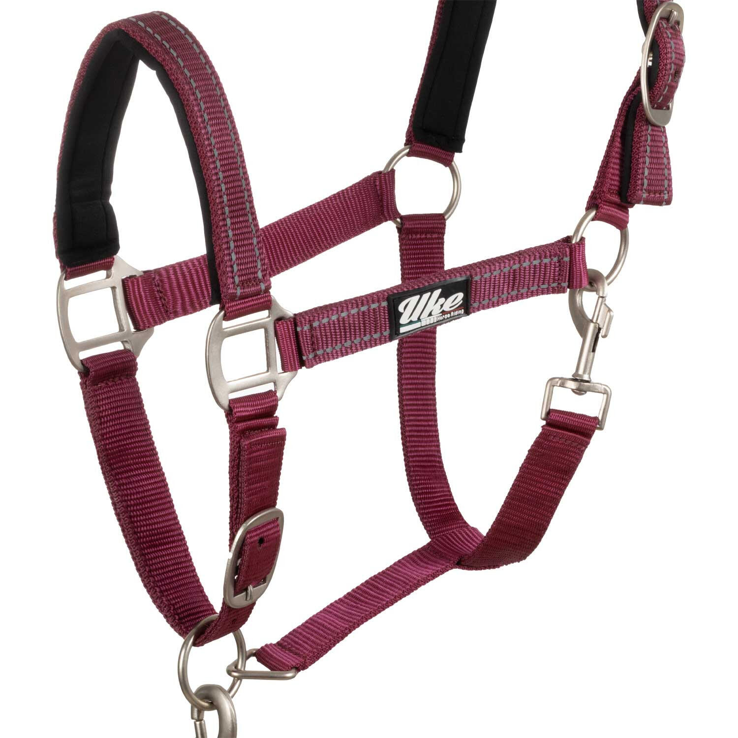 Nylon halster met bijpassend halstertouw 3/5