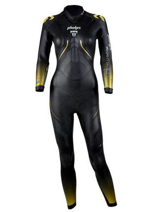 Phelps Phantom 2.0 Damen-Neoprenanzug XL Schwarz