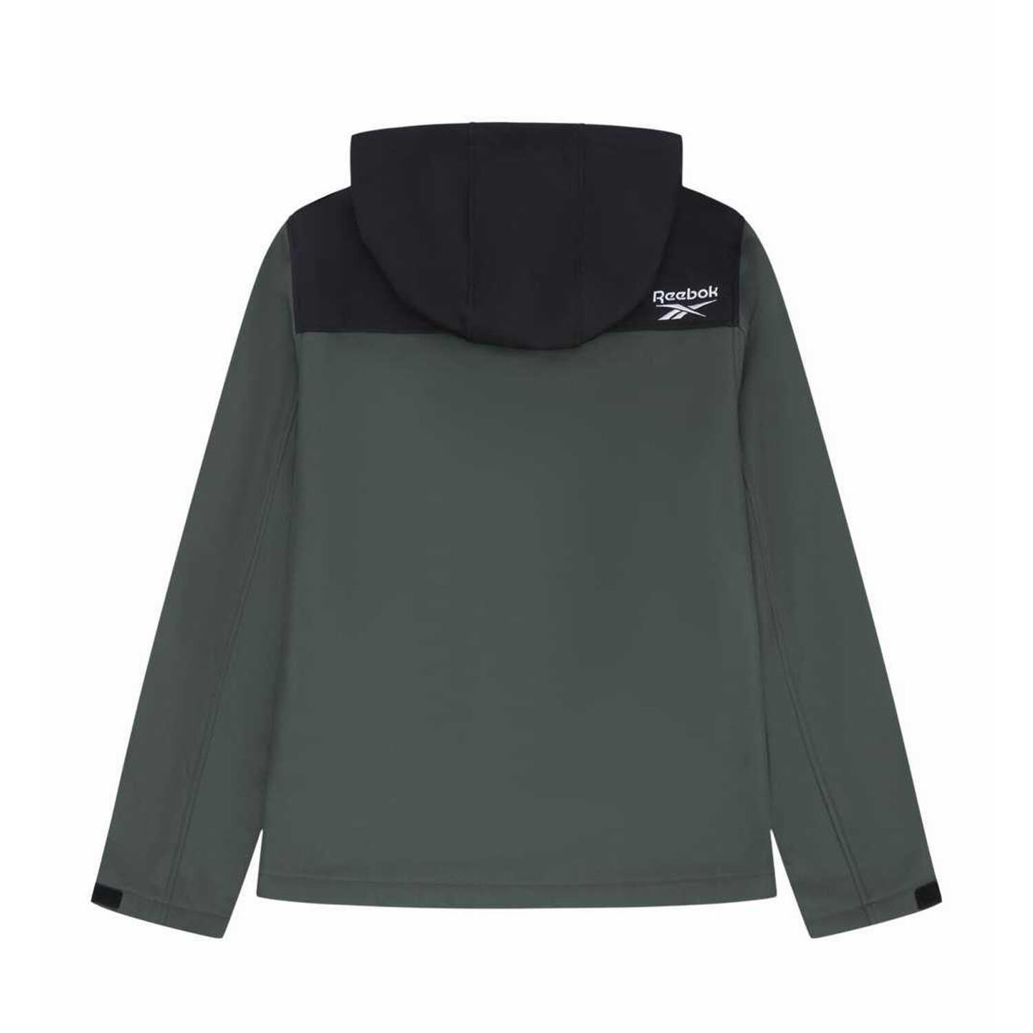 Giacca Soft Shell Uomo Reebok Verde Oliva 2/4