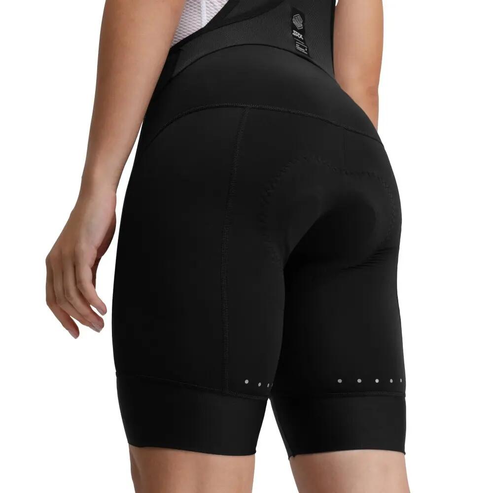 Culote corto biodegradable ciclismo mujer SRX Fusion Negro 5/7