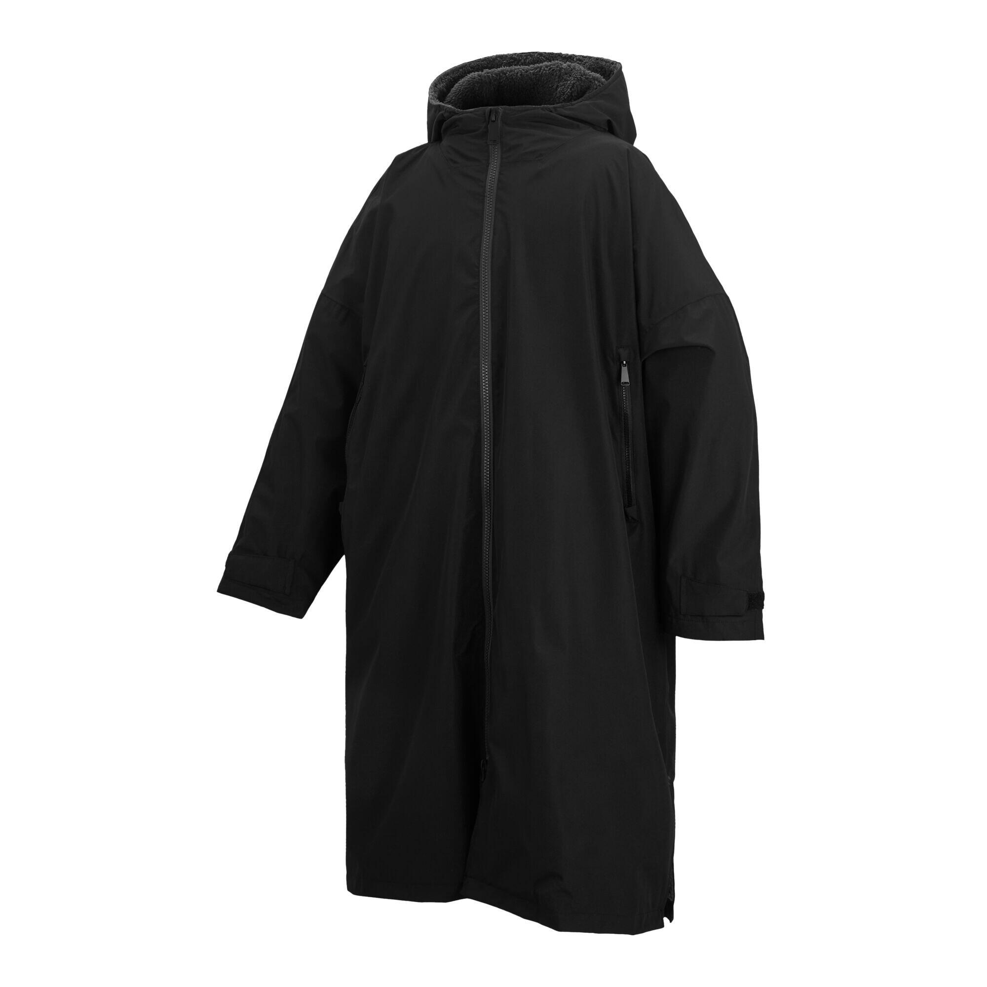 Peignoir À Langer Imperméable Adulte (Noir / Gris Ardoise) 3/5