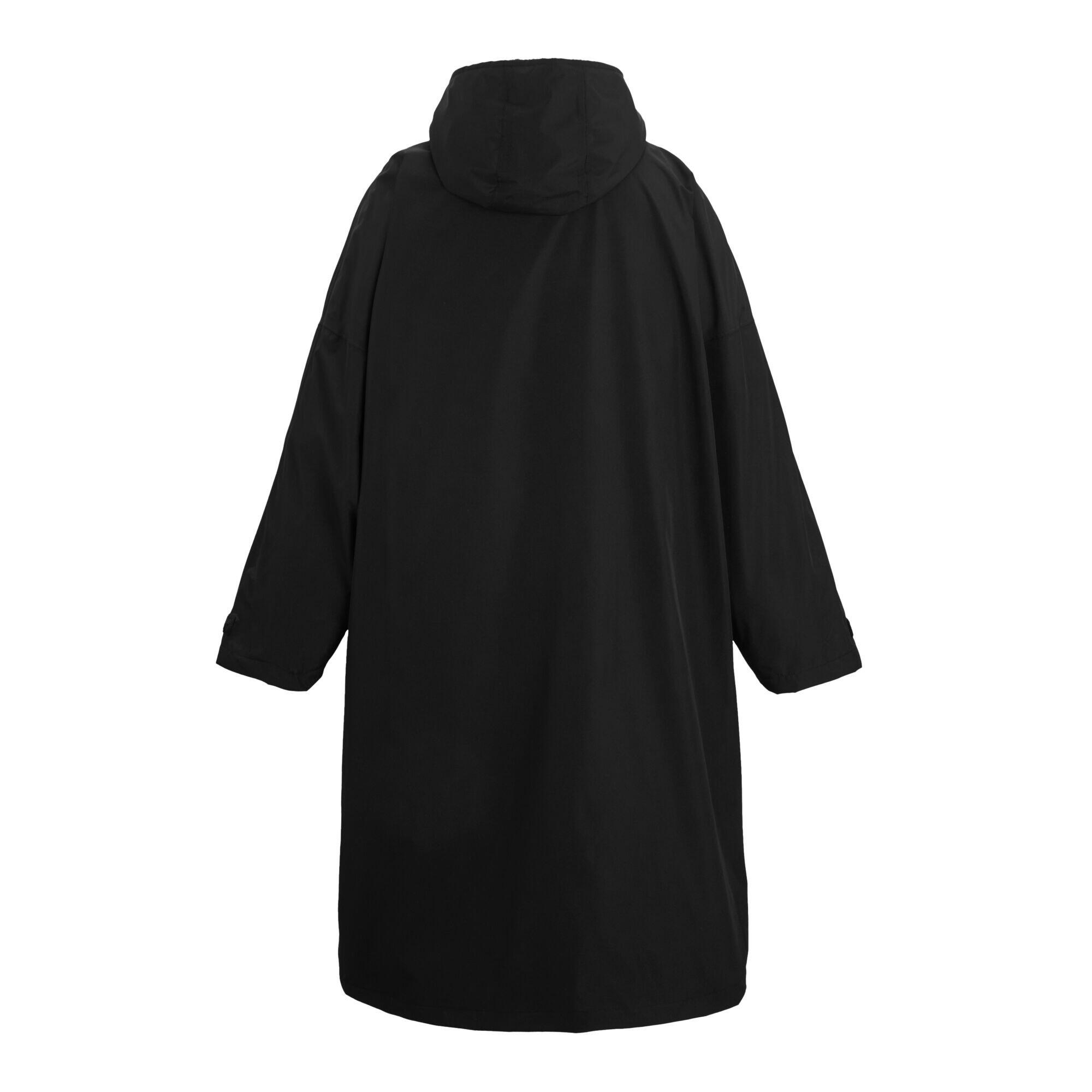 Peignoir À Langer Imperméable Adulte (Noir / Gris Ardoise) 2/5