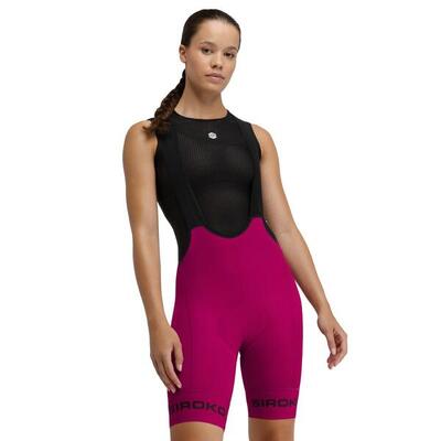 Dames fietsen korte fietsbroek van materiaal bx colombier roze