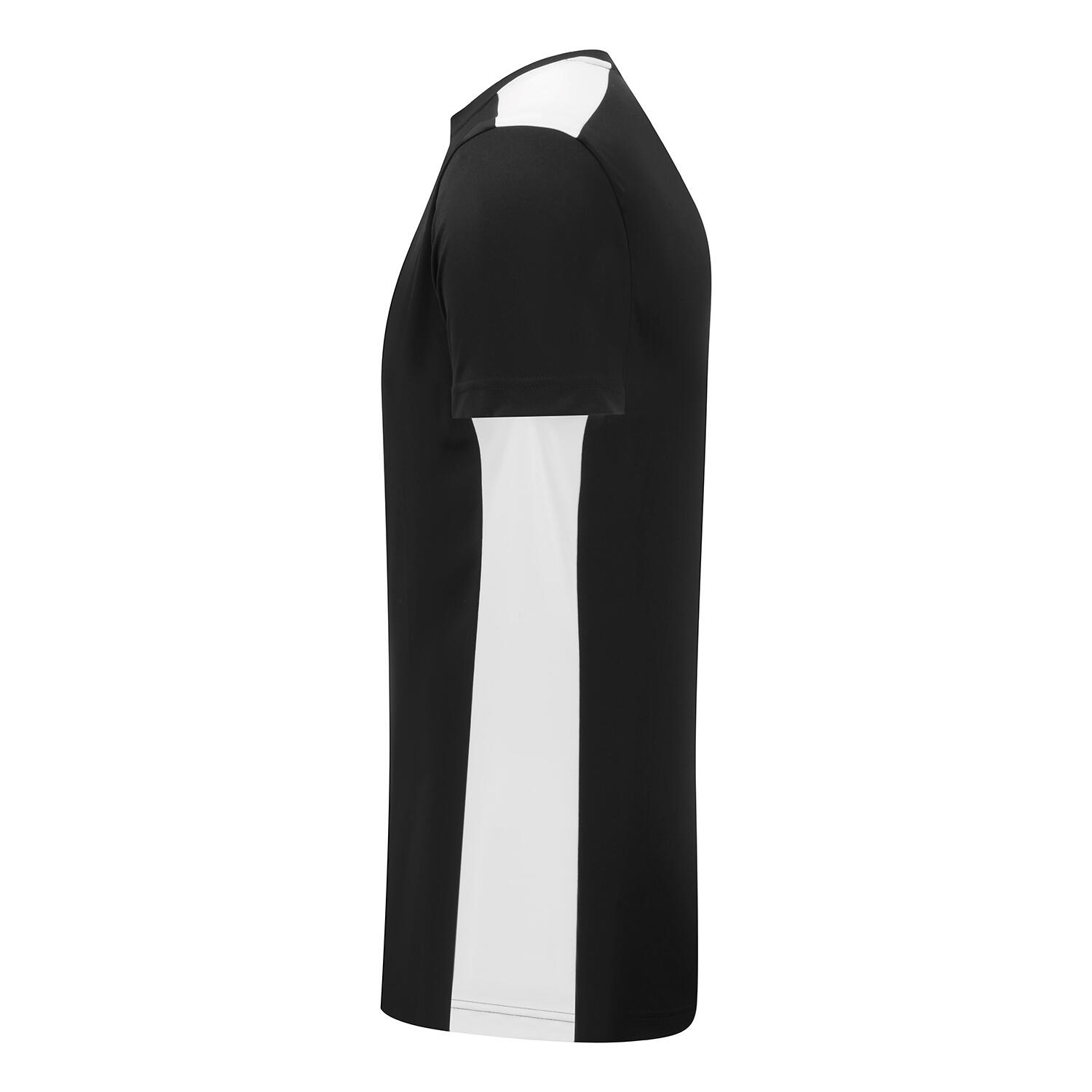 Unisex Adult Performance Contrast TShirt (Black/White) 3/3