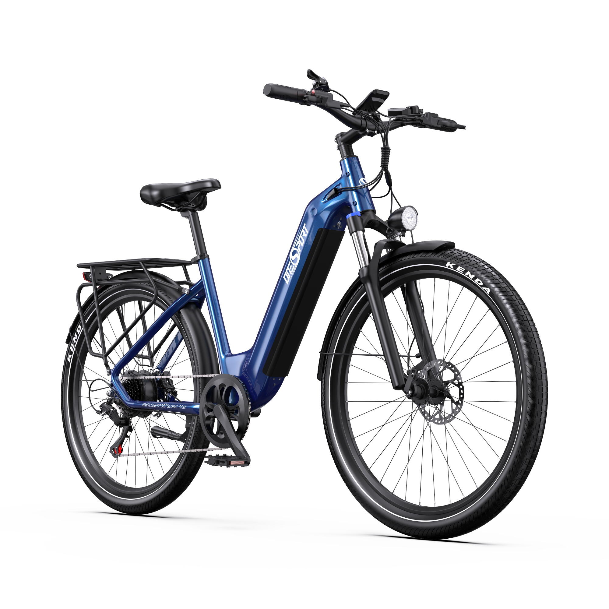 Bicicleta elétrica adulta OT05, bateria 36V 18,2Ah, pneus 27,5" × 2,25". 2/8