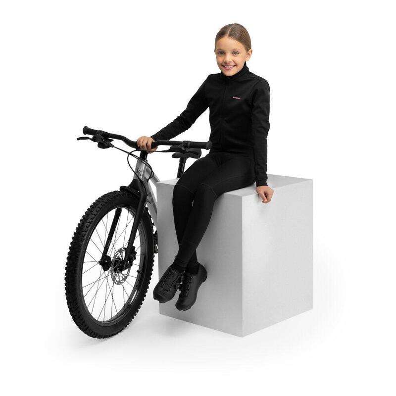 Jacheta softshell de de iarnă pentru fete K-Core-G Wheelie Black Negru