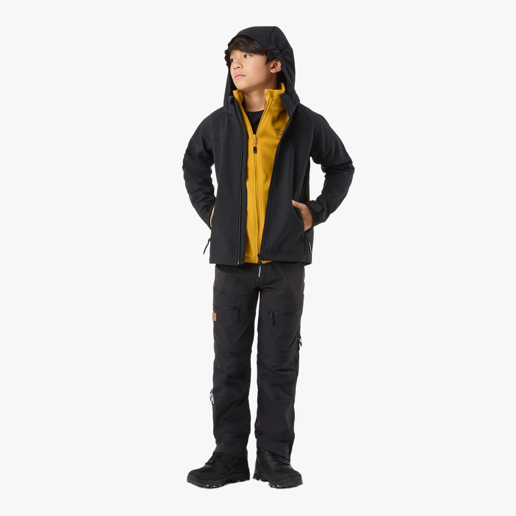 Giacca softshell da escursionismo da bambino Tromsö Softshell Jacket 3/8