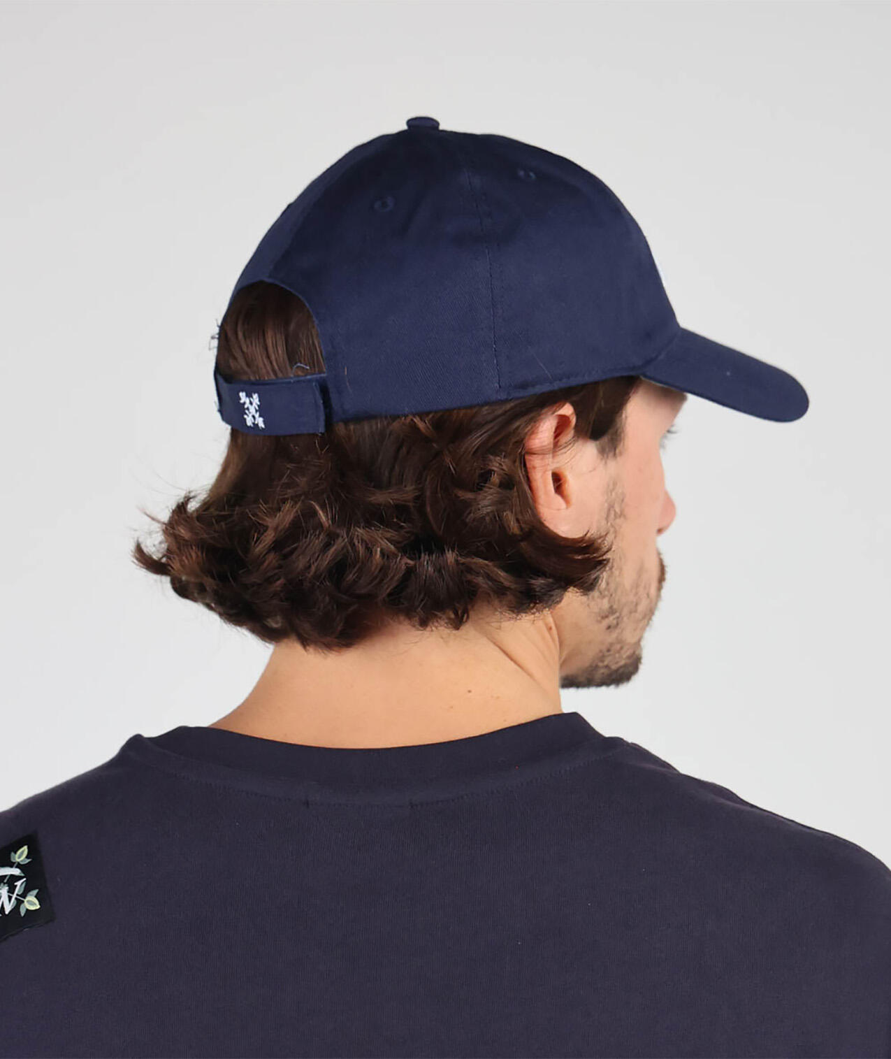 Casquette unie logo brodé P0ELINI 3/5