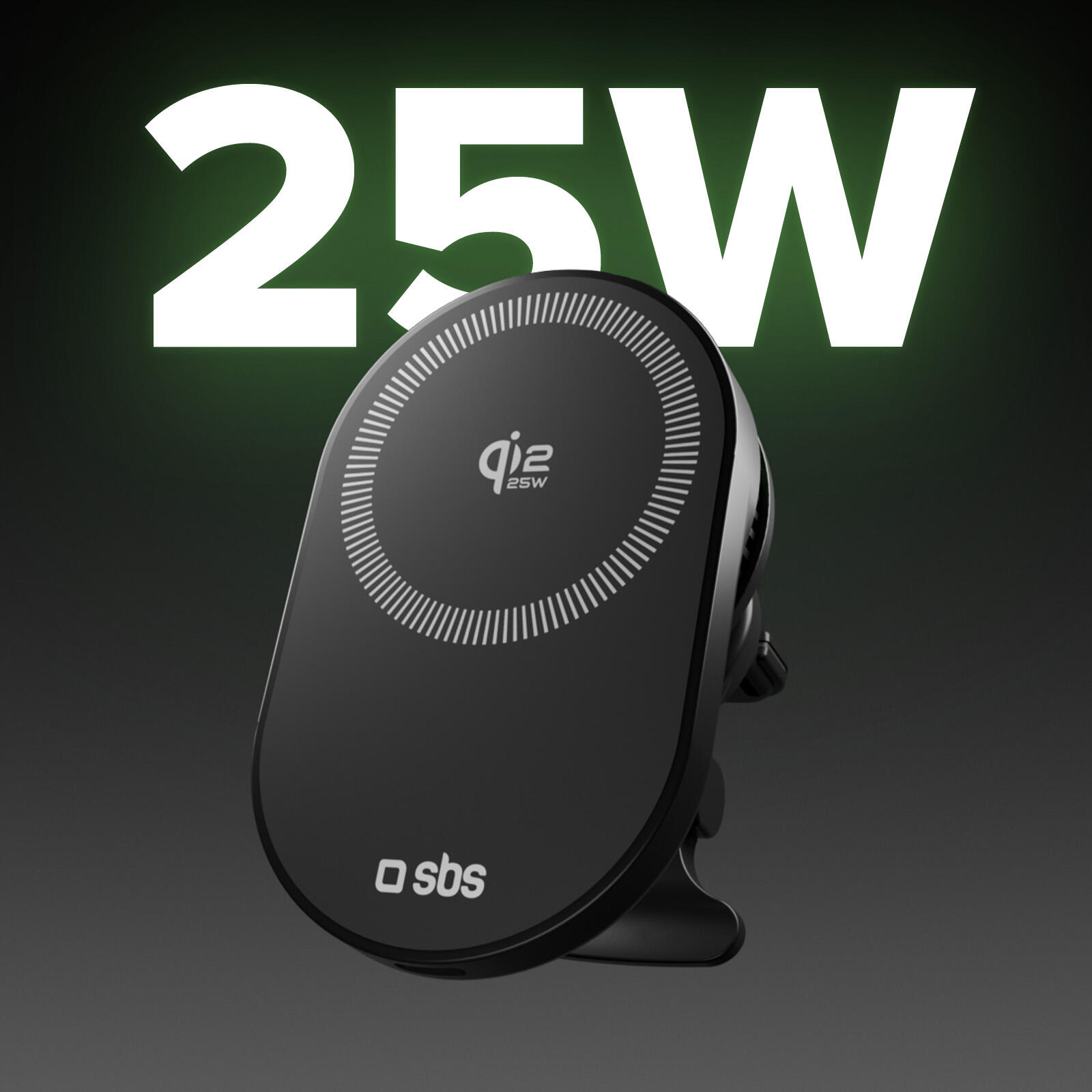 Support de voiture magnétique avec charge sans fil Qi2.2 25W 3/7