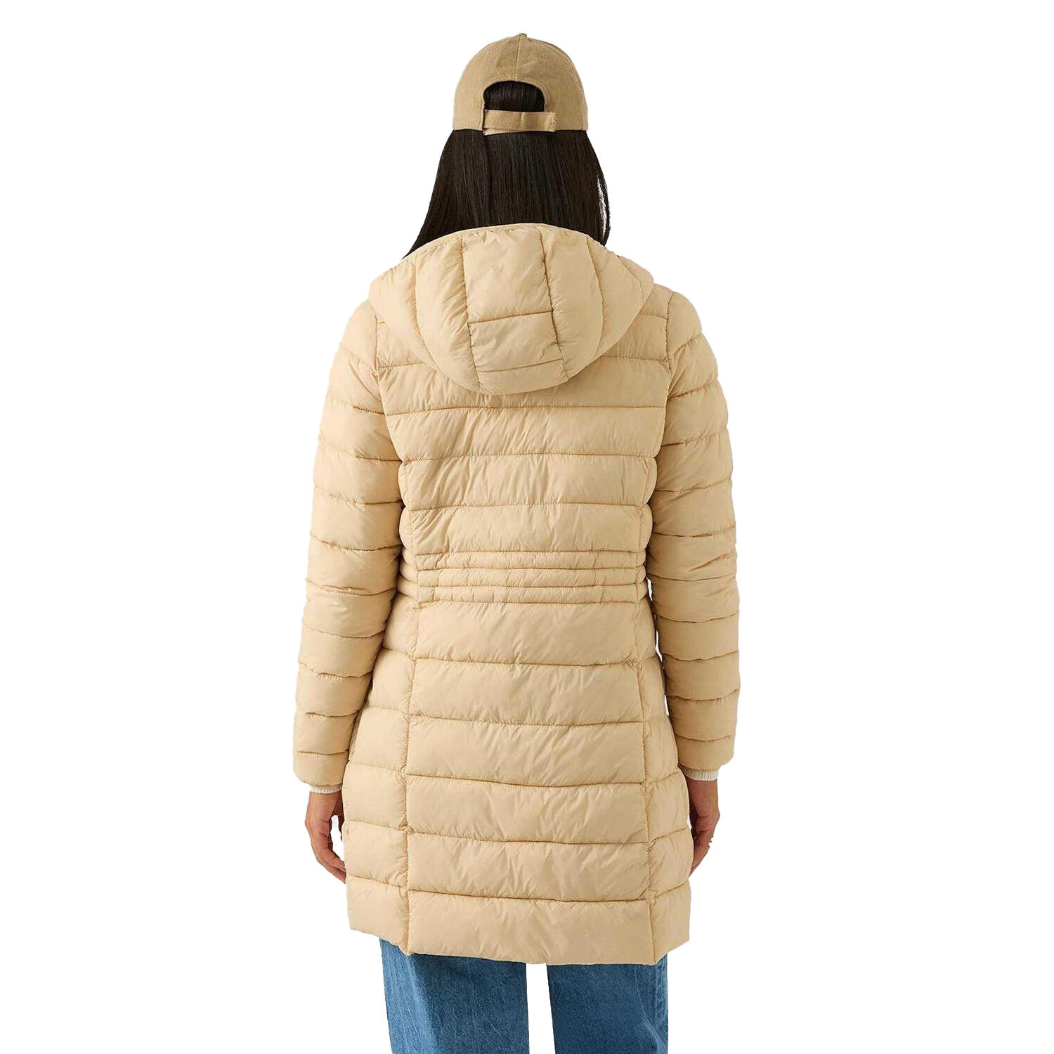 Womens/Ladies Glacier Shield Parka (Oatmeal) 3/4