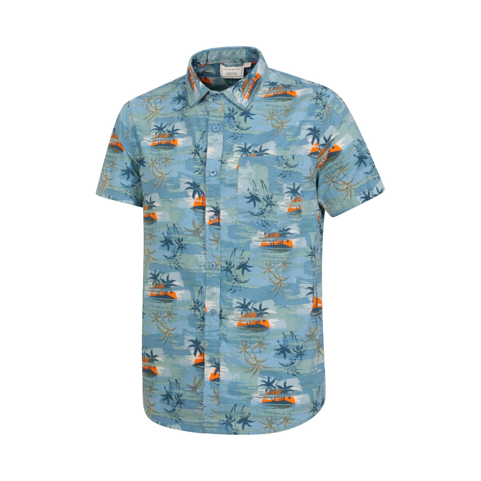 Chemise Homme (Bleu Vif) 3/4