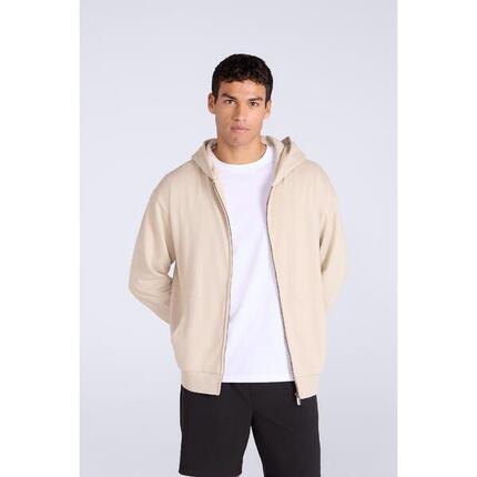 Veste À Capuche Homme (Beige)
