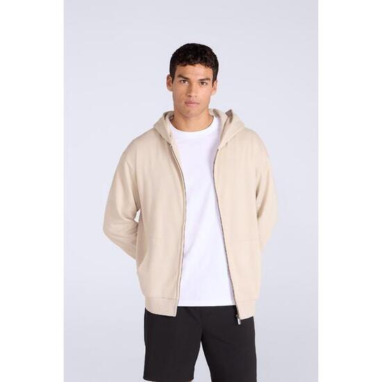 Veste À Capuche Homme (Beige)