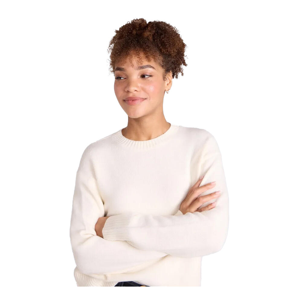 Pullover für , Flauschig Damen Hellbeige 3/4