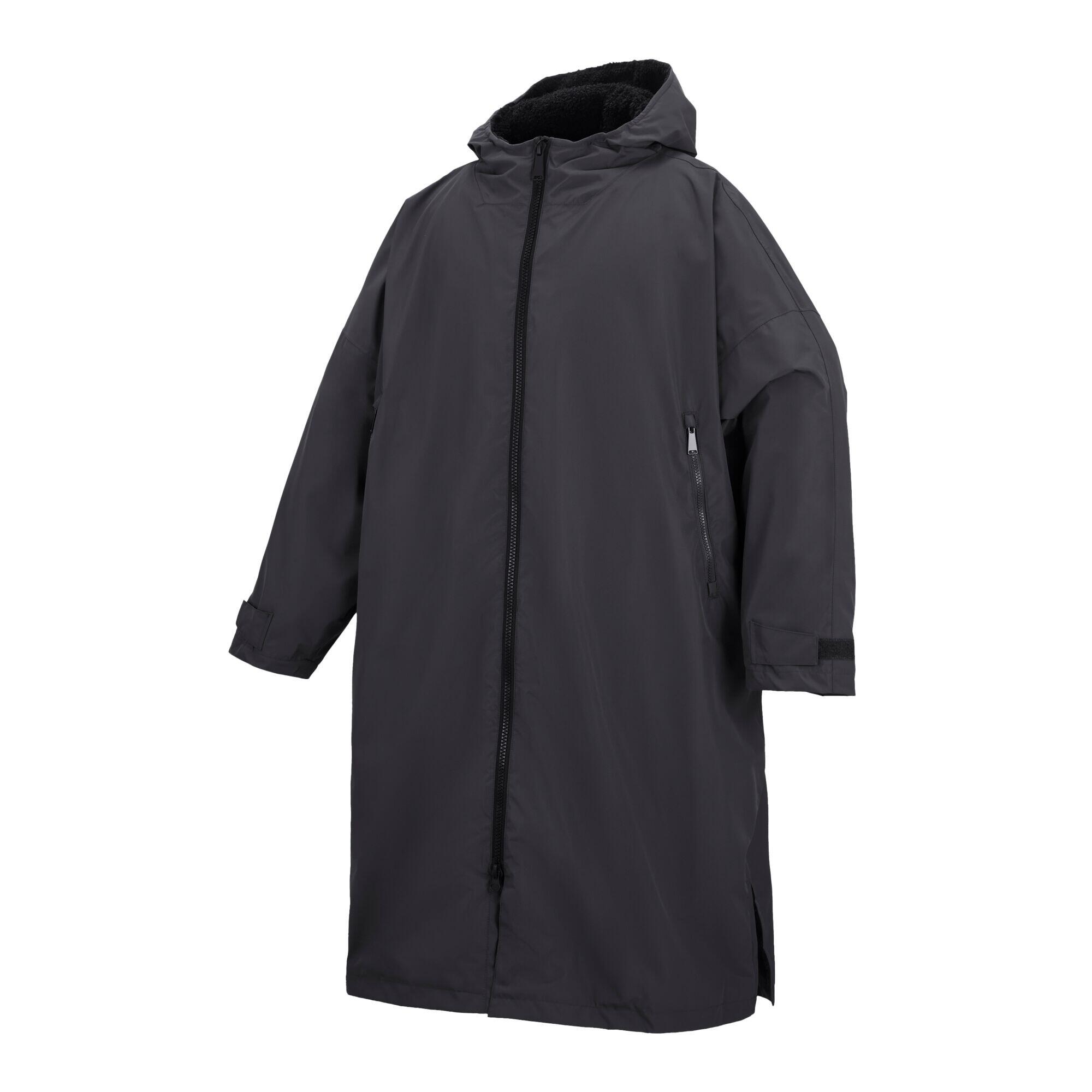 Peignoir À Langer Imperméable Adulte (Gris Ardoise / Noir) 3/5