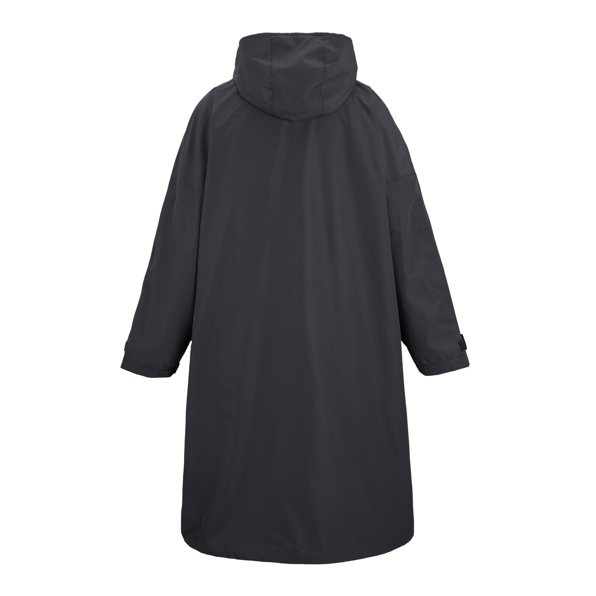 Peignoir À Langer Imperméable Adulte (Gris Ardoise / Noir) 2/5