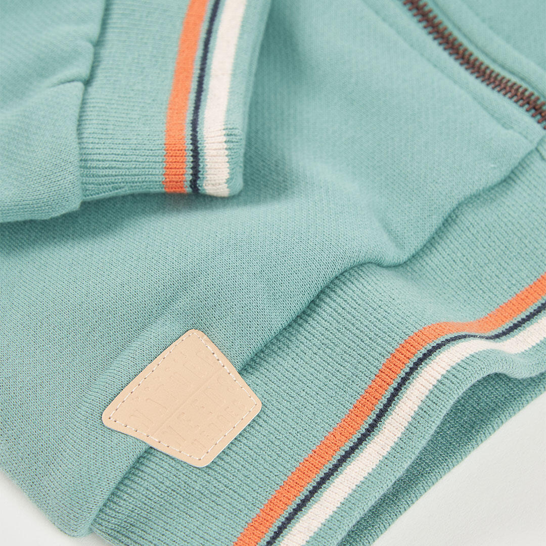 Chaquetas de verano de gimnasia kids niño boboli verde 4/4
