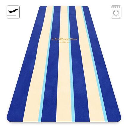 SANTORIN 1 mm MICROFIBER ANTISLIP YOGAMAT