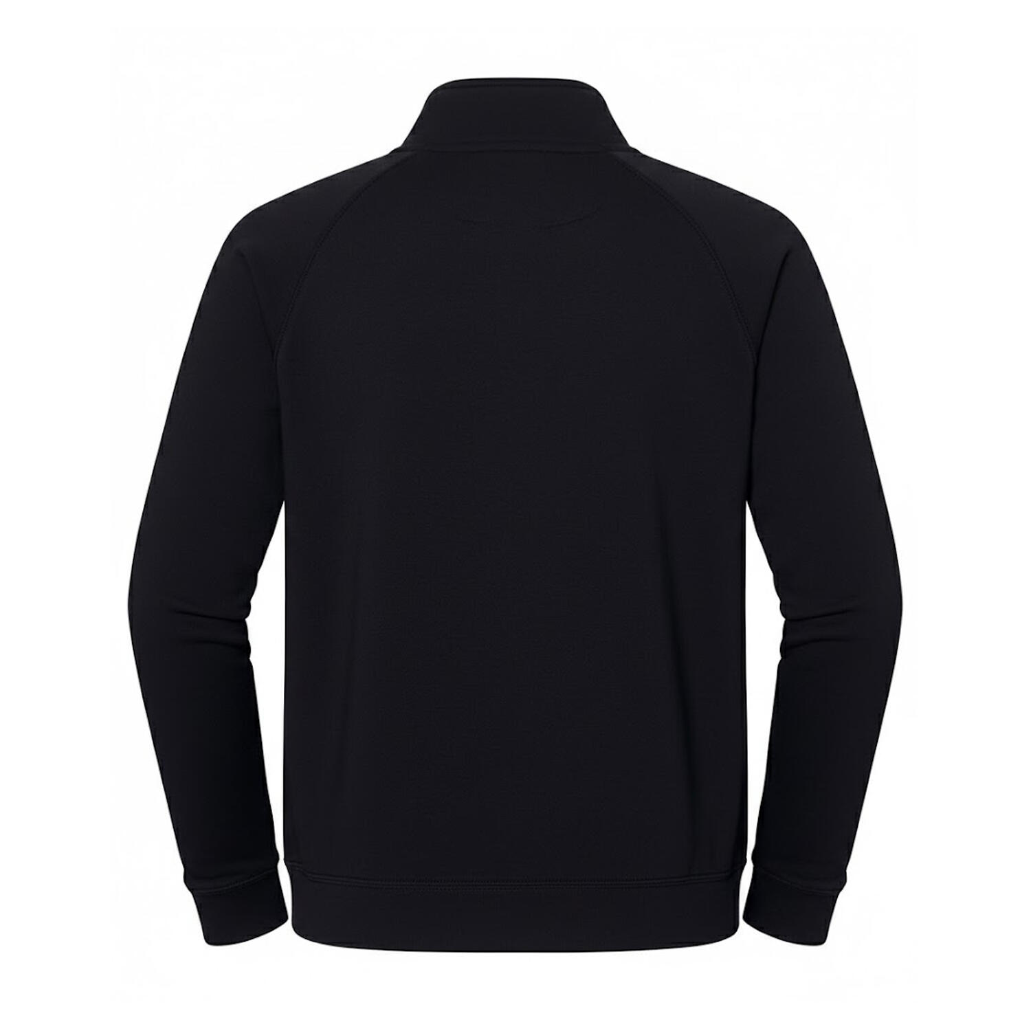 Unisex Adult Iconic Premium Sweat Jacket (Black) 2/2