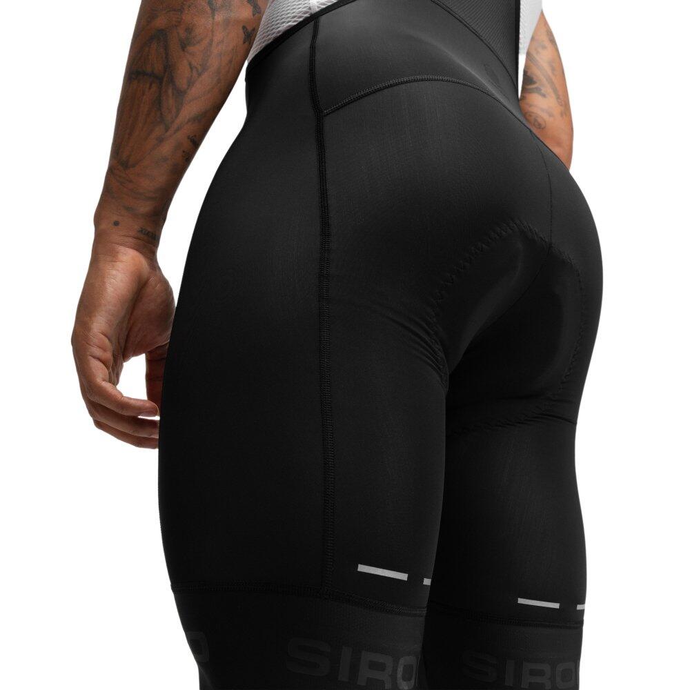 Cuissard vélo court en tissu recyclé homme Cyclisme BX Brocken Noir 4/7