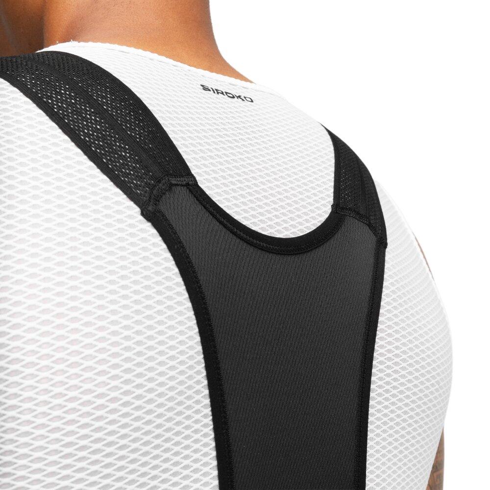 Cuissard vélo court en tissu recyclé homme Cyclisme BX Brocken Noir 6/7