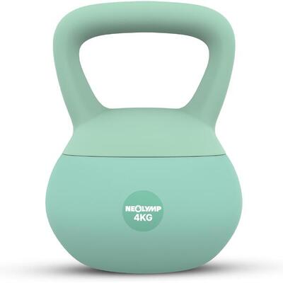 4 kg soft kettlebell voor beginners – ergonomische grip, ideaal voor cardio