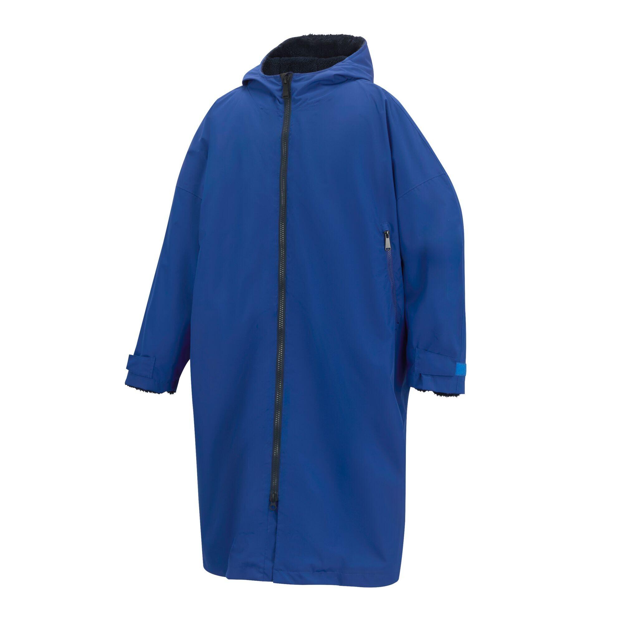 Peignoir À Langer Imperméable Adulte (Nouveau Bleu Roi / Bleu Marine) 3/5