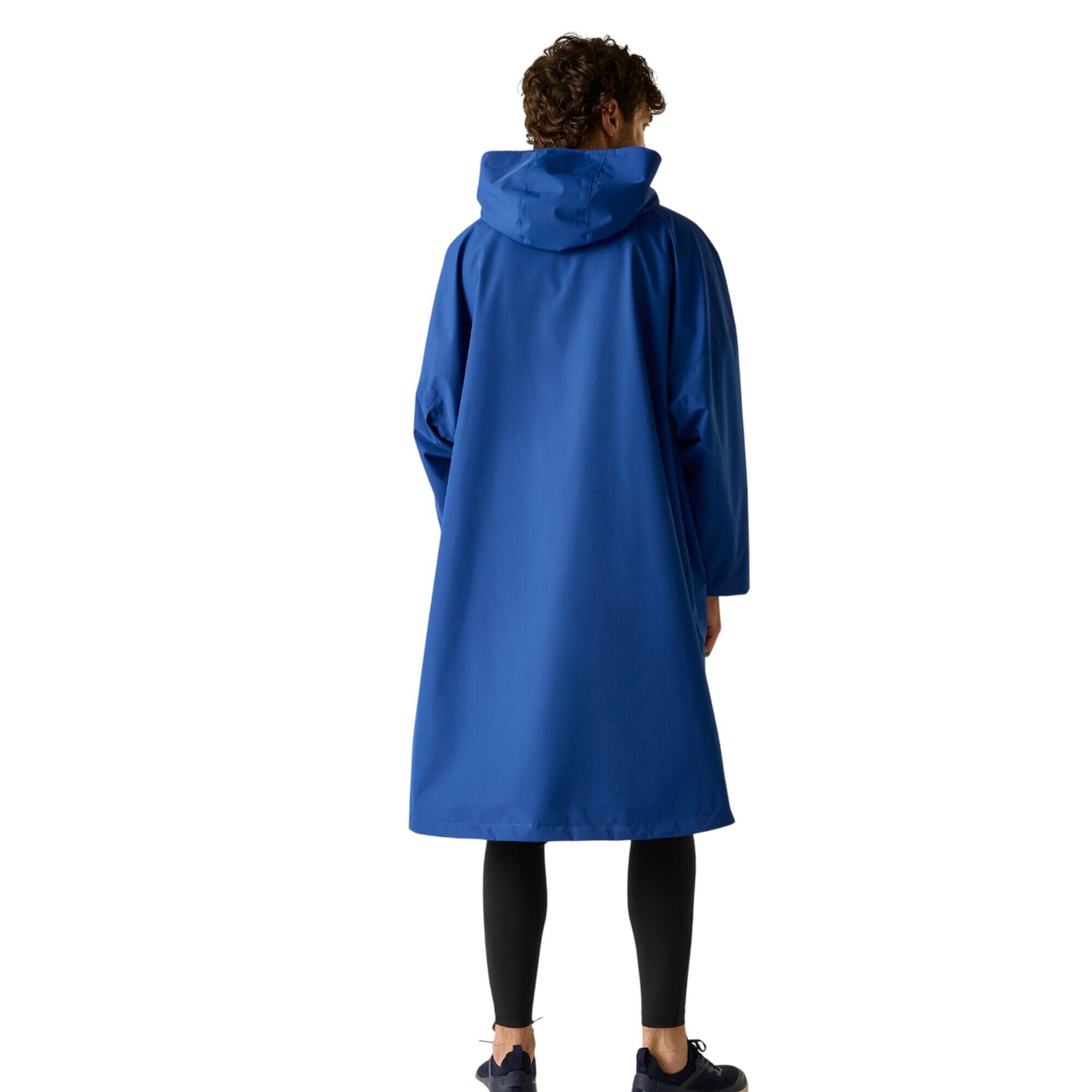 Peignoir À Langer Imperméable Adulte (Nouveau Bleu Roi / Bleu Marine) 4/5